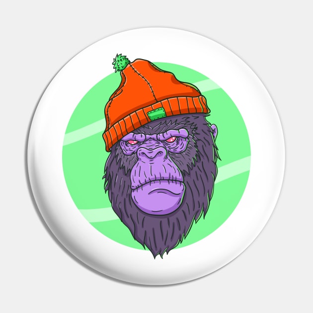 gorilla Pin by artub