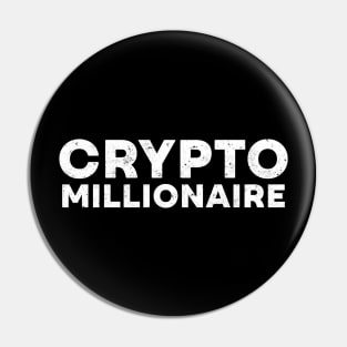 Crypto Millionaire Vintage Pin