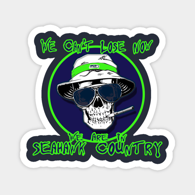 Seahawk Country Magnet by ZombeeMunkee