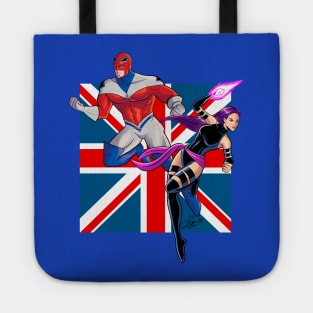 Captain Britain and Psylocke Tote