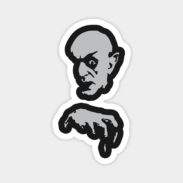 nosferatu Magnet by horrorshirt