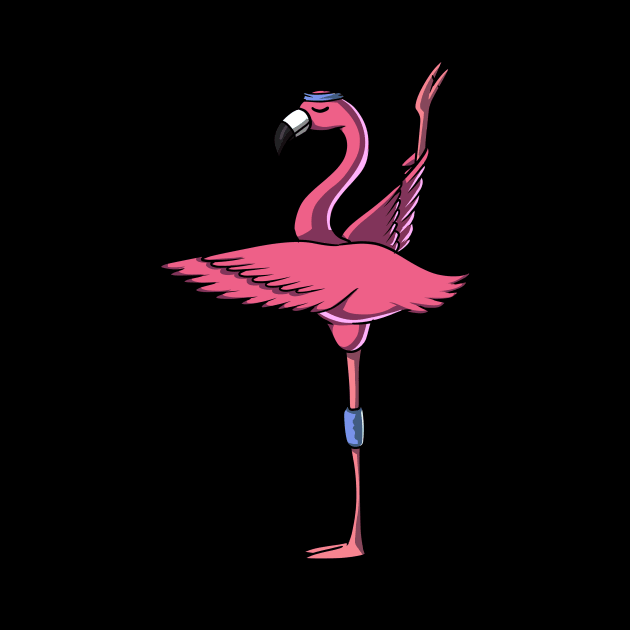 Flamingo Bird Yoga Workout Lover by underheaven