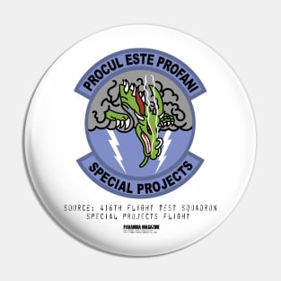 The Secret Patch Collection - PROCUL ESTE PROFANI —SPECIAL PROJECTS Pin