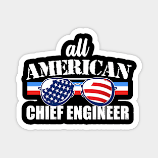 American Chief Engineer Magnet