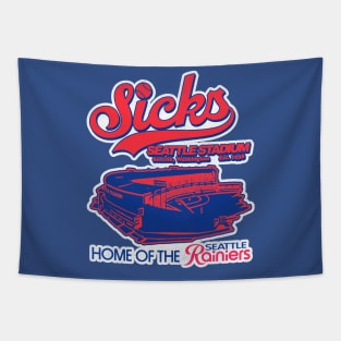 Defunct Sicks Seattle Stadium (Rainiers Baseball) Tapestry