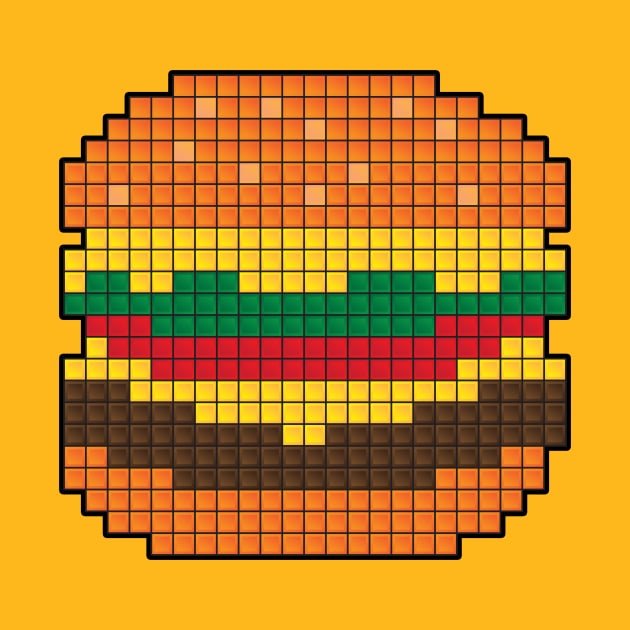8-Bit Burger by Woah_Jonny