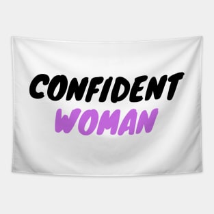 Confident Woman Tapestry