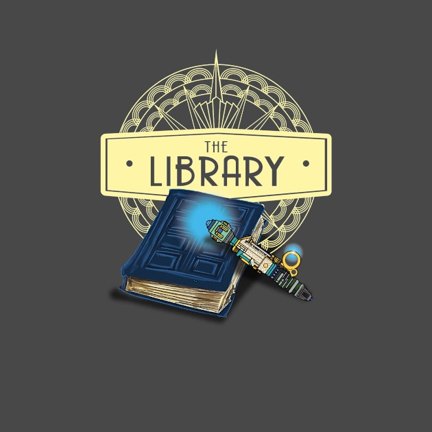 THE LIBRARY by KARMADESIGNER T-SHIRT SHOP