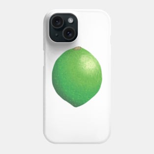 Lime Citrus Fruit Green Pattern Leaf Phone Case