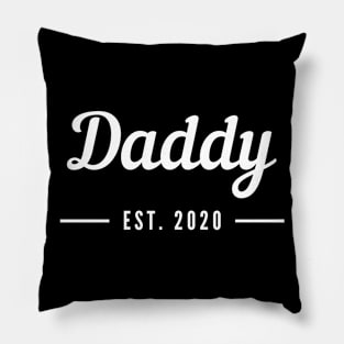 Daddy Established 2020 Pillow