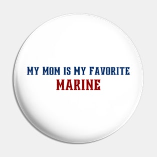 Marine Corps Mom Pin