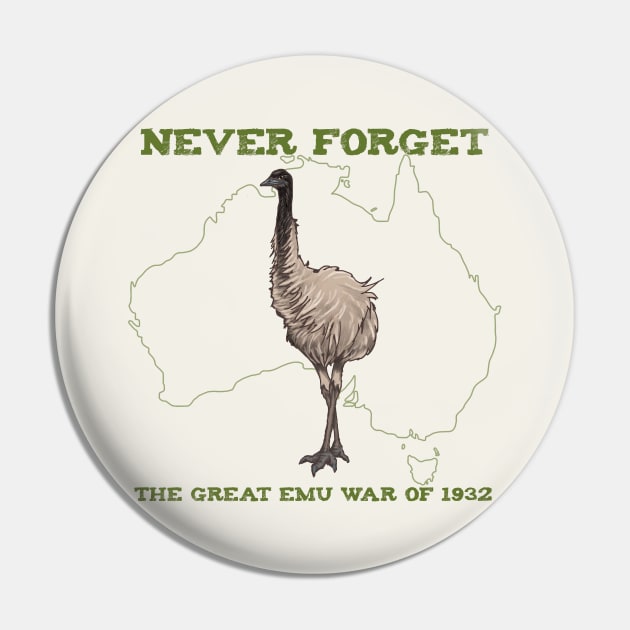 The Great Emu War of 1932 Pin by Bardic Cat