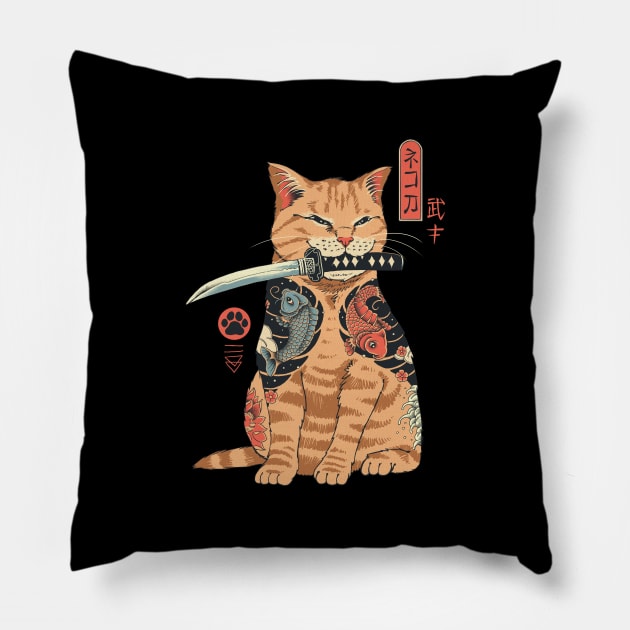 Catana Pillow by Vincent Trinidad Art