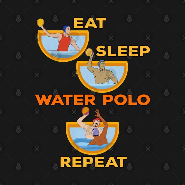 Eat Sleep Water Polo Repeat by DiegoCarvalho