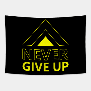 Never Give Up Tapestry