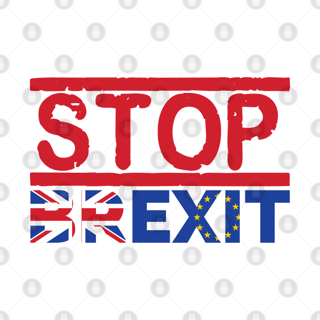 Anti Brexit European Union Uk Stop Brexit T-Shirt by Trendo