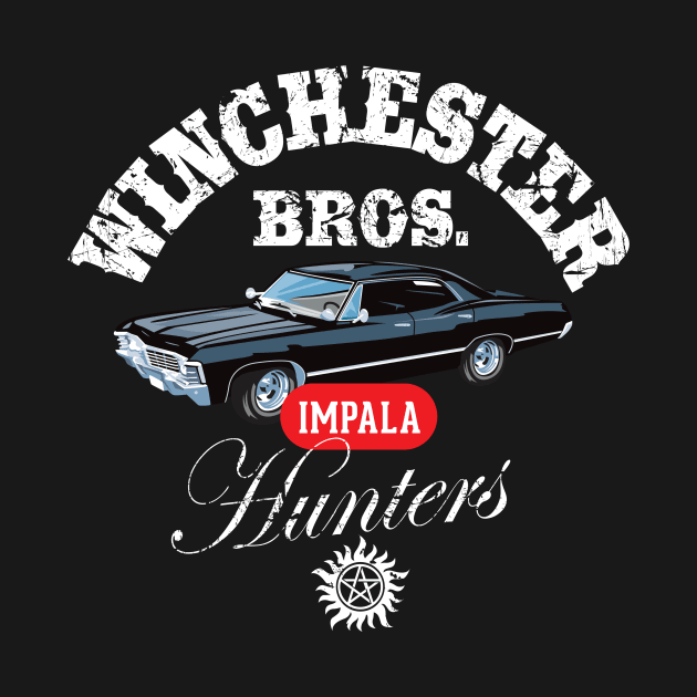 Supernatural Winchester Impala by LaughingDevil