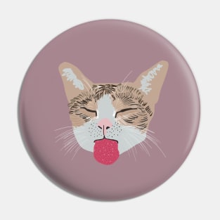 Cute kitten meowing Pin