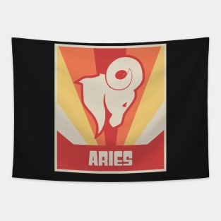 Aries– Vintage Astrology Zodiac Sign Tapestry
