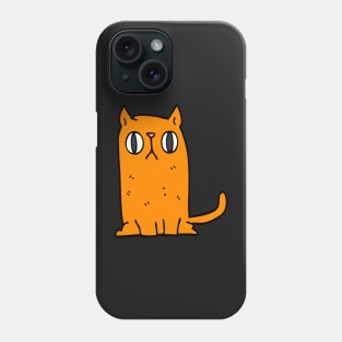 You asleep yet? A sneaky cat Gift Idea Phone Case