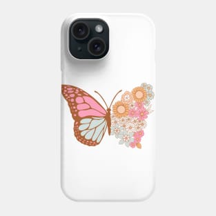 Floral Butterfly Phone Case