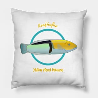 Yellow Head Wrasse Pillow