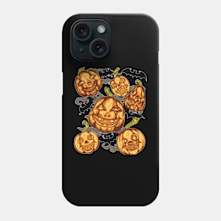 Pumpkin Head and Friends Phone Case