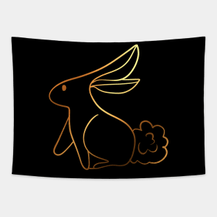 Bunny Pattern Tapestry