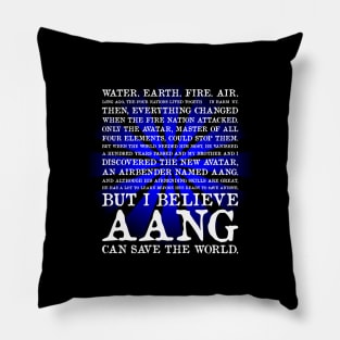 Opening Sequence Story Avatar The Last Airbender Pillow