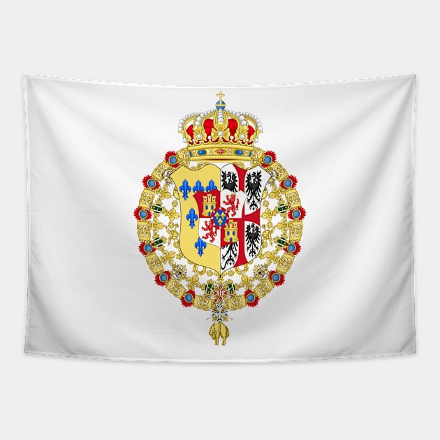 Ducal Coat of Arms of Parma (1748-1802) Tapestry by Flags of the World