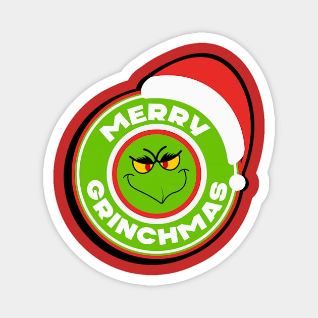 Merry grinchmas Magnet by Codyaldy