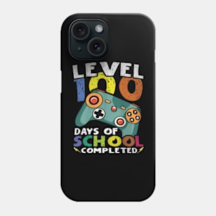 100 Days School Video  100th Day Teacher Student Kids Phone Case