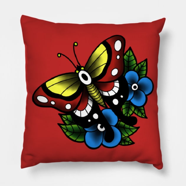 Butterfly Pillow by ReclusiveCrafts