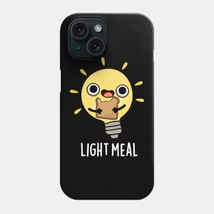 Light Meal Cute Electric Bulb Pun Phone Case