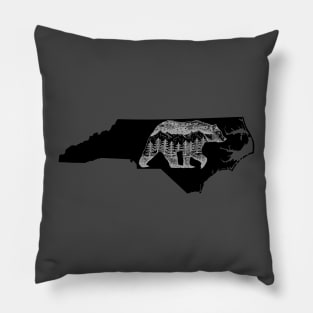 North Carolina black bear Pillow