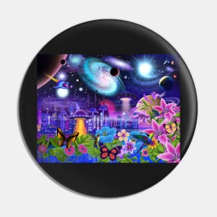 The Galactic City Pin