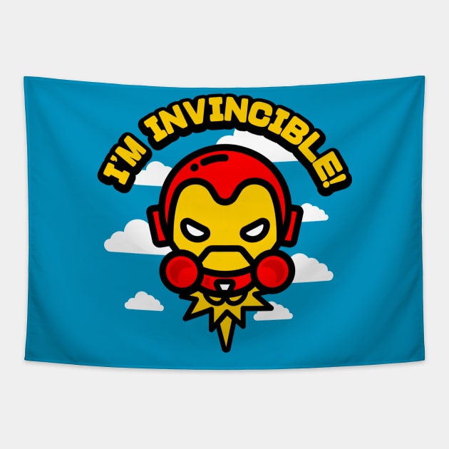 I´m Invincible Tapestry by evasinmas