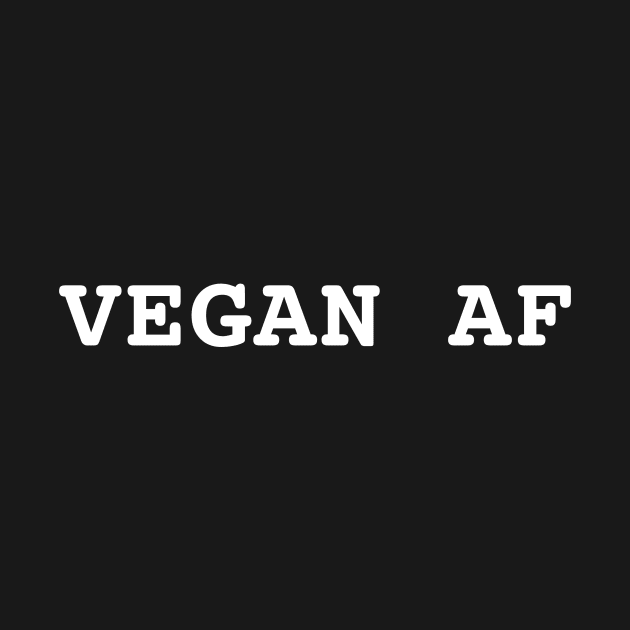 Vegan AF by mivpiv