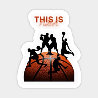 BASKETBALL 2 Magnet