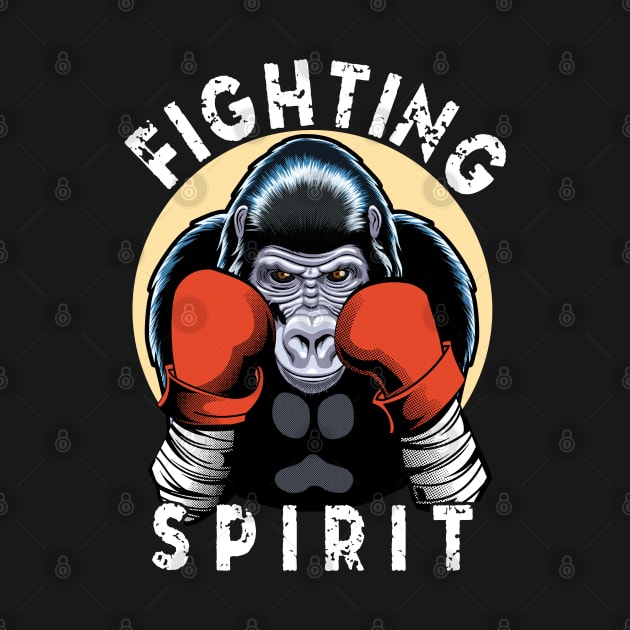 Gorilla Fighting Spirit - Boxing by TMBTM