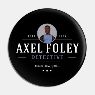 Axel Foley Detective Est. 1984 - Detroit / Beverly Hills Pin