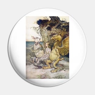 Alice In Wonderland - Arthur Rackham - 2 Pin