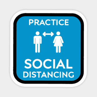 Practice Social Distancing Magnet