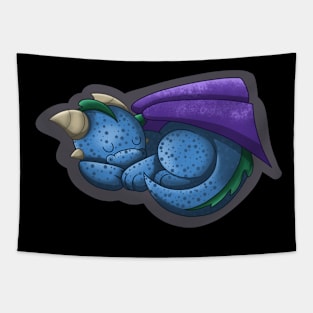 Sleepy Dragon Tapestry