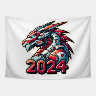 2024 Chinese dragon  new year design Tapestry