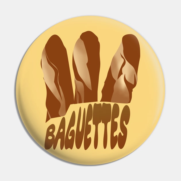 French Baguettes Design by Creampie Pin by CreamPie