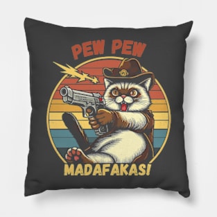 Pew Pew Madafakas Pillow