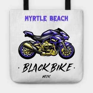 Black Bike Week Myrtle Beach Tote