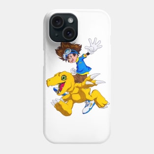 Digimon - Tai & Agumon Phone Case