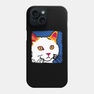 Turkish Van Pop Art - Cat Lover Gift Phone Case